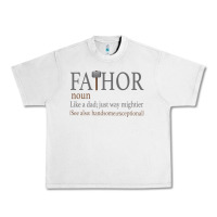 Lunar Rock Fa-Thor Like Dad Just Way Mightier Urban Heavy Tee - Bettercallsaul