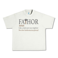 Pistachio Fa-Thor Like Dad Just Way Mightier Urban Heavy Tee - Bettercallsaul