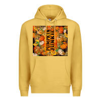 Antique Gold Pumpkin Junkie Premium Hoodie - RanaPortraitStore
