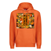 Carrot Pumpkin Junkie Premium Hoodie - RanaPortraitStore