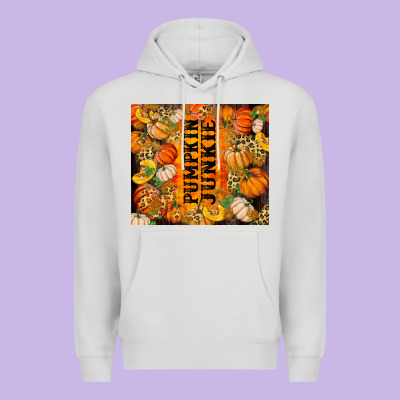 Pumpkin Junkie Premium Hoodie Designed By Ranaportraitstore