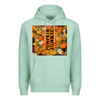 Seafoam Pumpkin Junkie Premium Hoodie - RanaPortraitStore