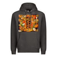 Smoke Pumpkin Junkie Premium Hoodie - RanaPortraitStore
