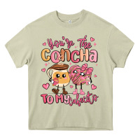 Mossy youre the concha to my cafecito mexican pan dulce Heavy Core Tee - MaliasSmallBusiness