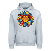 Heather Grey autism sunflower Urban Hoodie - RacoonDesign