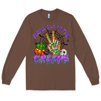 Chestnut people give me the creeps Long Sleeve Tee - NancyCooperArtShop
