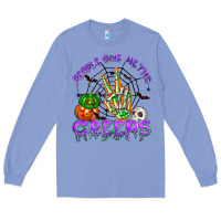 Colony Blue people give me the creeps Long Sleeve Tee - NancyCooperArtShop