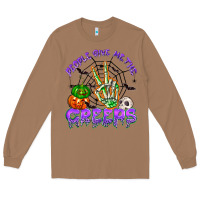 Toasted Coconut people give me the creeps Long Sleeve Tee - NancyCooperArtShop