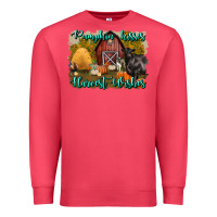 Cardinal pumpkin kisses harvest wishes Premium Sweatshirt - BundleAndBundleShop