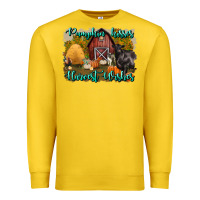 Lemon pumpkin kisses harvest wishes Premium Sweatshirt - BundleAndBundleShop