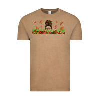 Vintage Coffee christmas mama messy bun Vintage Tee - Jasminsmagicworld