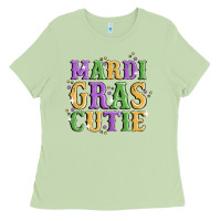 Matcha mardi gras cutie Ladies Tee - MaliasSmallBusiness