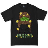 Black one lucky mama Premium Tee - MaliasSmallBusiness