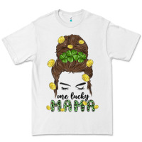 White one lucky mama Premium Tee - MaliasSmallBusiness