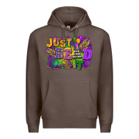 Coffee Just bead it Premium Hoodie - FaDigitalArtStudio