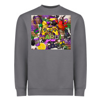 Storm mardi gras gamer Heavyweight Sweatshirt - CowGirlArtShop