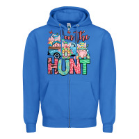 True Royal Easter gnomes on the hunt Zipper Hoodie - OliviaCreatesArt