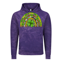 Cloud Purple western st patricks rainbow Vintage Hoodie - Jasminsmagicworld