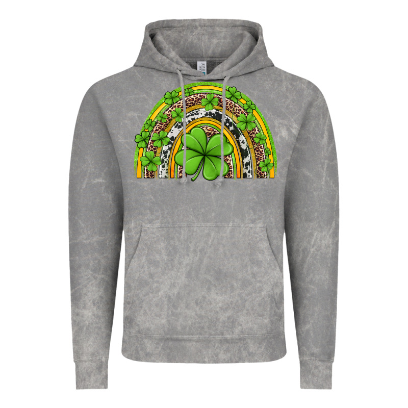 Western St Patricks Rainbow Vintage Hoodie by Jasminsmagicworld | Teevron