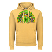 Vintage Mustard western st patricks rainbow Vintage Hoodie - Jasminsmagicworld
