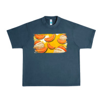 Midnight Navy Colorado Cantaloupe Background Urban Heavy Tee - Bettercallsaul