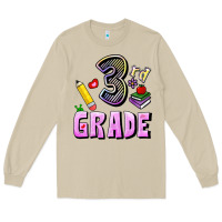 Mushroom Third Grade Long Sleeve Tee - RanaPortraitStore