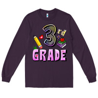 Plum Third Grade Long Sleeve Tee - RanaPortraitStore