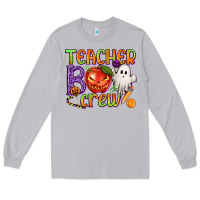 Moon Dust Teacher Boo Crew Long Sleeve Tee - texasbilliewilder