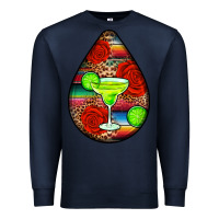Navy mexican teardrop  4 Premium Sweatshirt - BundleAndBundleShop