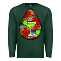 Sports Green mexican teardrop  4 Premium Sweatshirt - BundleAndBundleShop