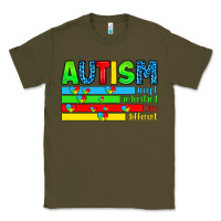 Army Green autism Classic Tee - Artiststas