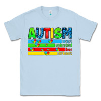 Dusty Blue autism Classic Tee - Artiststas