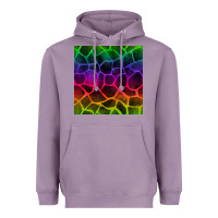 Lavender colorful giraffe seamless pattern Heavyweight Hoodie - BundleAndBundleShop