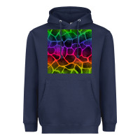 Navy colorful giraffe seamless pattern Heavyweight Hoodie - BundleAndBundleShop