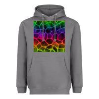 Storm colorful giraffe seamless pattern Heavyweight Hoodie - BundleAndBundleShop