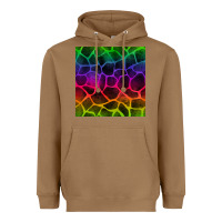 Toasted Coconut colorful giraffe seamless pattern Heavyweight Hoodie - BundleAndBundleShop