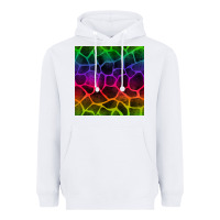 White colorful giraffe seamless pattern Heavyweight Hoodie - BundleAndBundleShop