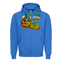 True Royal I dig you St. Patrick's Zipper Hoodie - OliviaCreatesArt