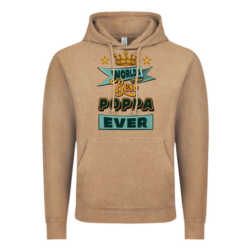 World's Best Poppa Ever Vintage Hoodie by Jasminsmagicworld | Teevron