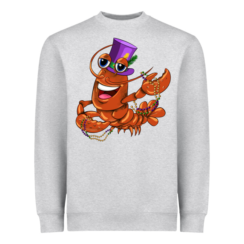 Mardi Gras Crawfish Heavyweight Sweatshirt by CowGirlArtShop | Teevron
