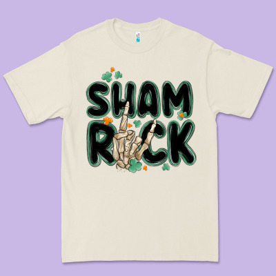 Sham Rock Premium Tee Designed By Maliassmallbusiness