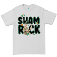 Dove Grey sham rock Premium Tee - MaliasSmallBusiness