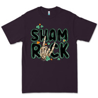 Plum sham rock Premium Tee - MaliasSmallBusiness