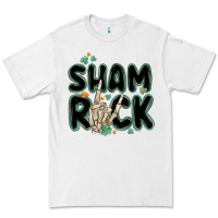 White sham rock Premium Tee - MaliasSmallBusiness