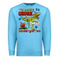 Ocean Blue ready to crush kindergarten Premium Sweatshirt - BundleAndBundleShop