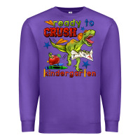 Purple ready to crush kindergarten Premium Sweatshirt - BundleAndBundleShop