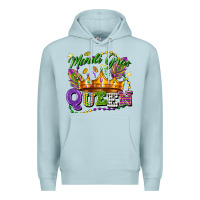 Blue Mist mardi gras queen Premium Hoodie - FaDigitalArtStudio