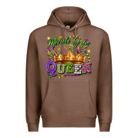 Chestnut mardi gras queen Premium Hoodie - FaDigitalArtStudio