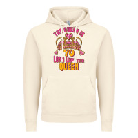 Vintage Artic the queen is 70 long live the queen Vintage Hoodie - Jasminsmagicworld