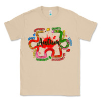 Mushroom autism teacher pencil Classic Tee - Artiststas
